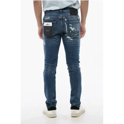 Distressed Effect SKY Skinny Fit Jeans 15 cm