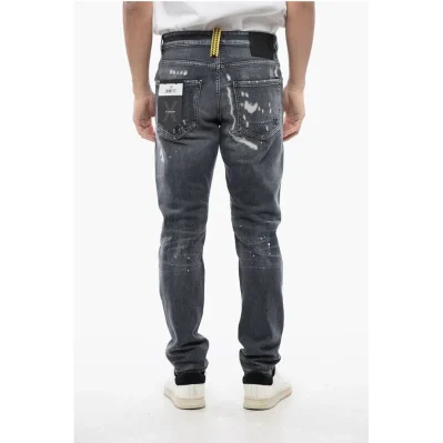 Distressed Effect SKY Skinny Fit Jeans 16 cm