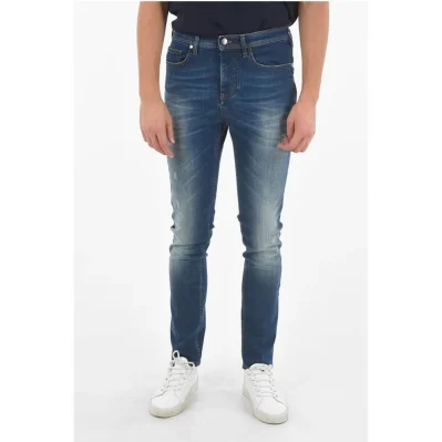 THE GODFATHER OF DENIM Regular Waist Skinny Fit Jeans 16cm