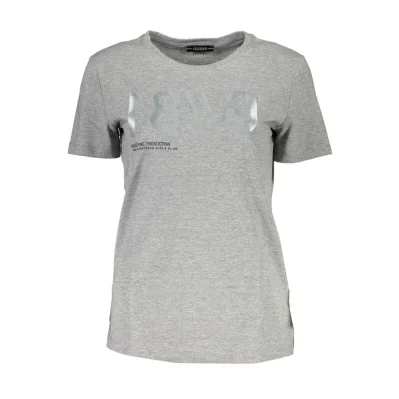 Brown Cotton Women T-Shirt