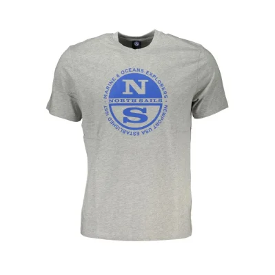 Brown Cotton Men T-Shirt