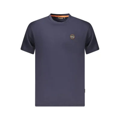 Blue Organic Cotton Men T-Shirt
