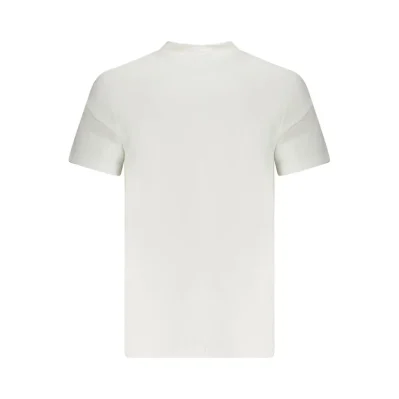 White Cotton Men T-Shirt