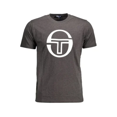 Brown Cotton Men T-Shirt
