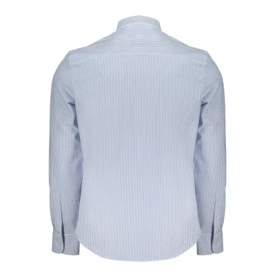 Light Blue Cotton Men Shirt