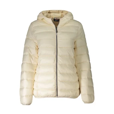 Beige Polyamide Jackets & Coat