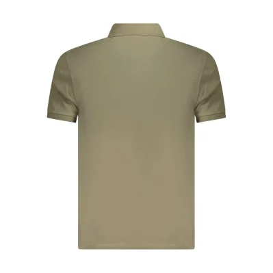 Green Cotton Polo Shirt