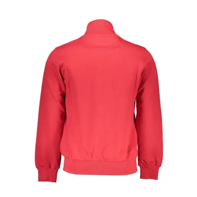 Red Cotton Men's Sweater