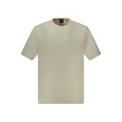 Beige Cotton T-Shirt