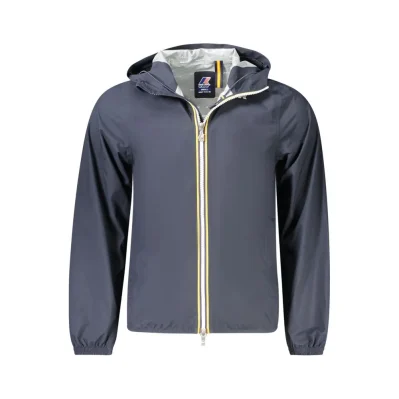 Blue Polyester Jacket