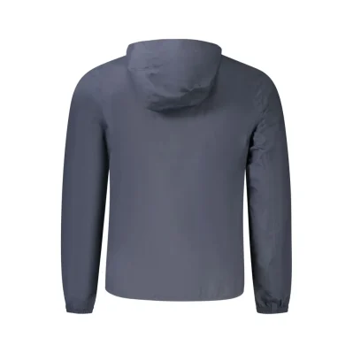 Blue Polyester Jacket