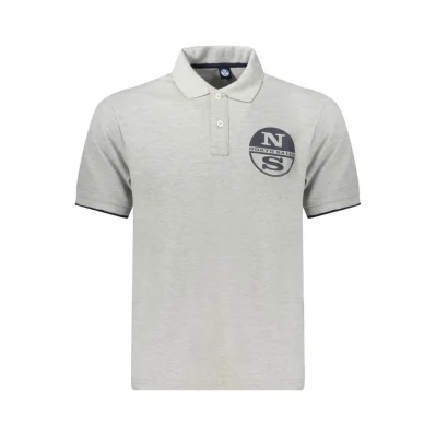 Brown Cotton Men Polo Shirt