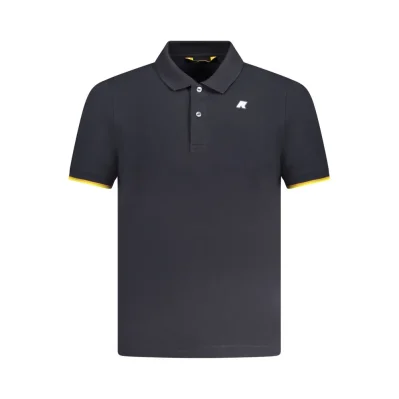 Blue Cotton Polo Shirt