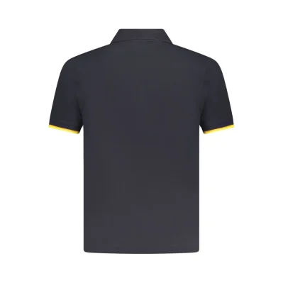 Blue Cotton Polo Shirt