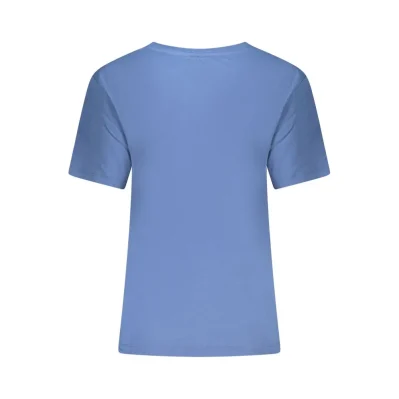 Blue Cotton Tops & T-Shirt