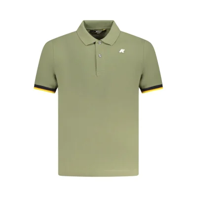 Green Cotton Polo Shirt