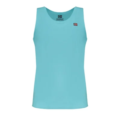 Light Blue Cotton Men Shirt