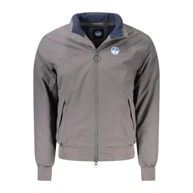 Brown Polyamide Men Jacket