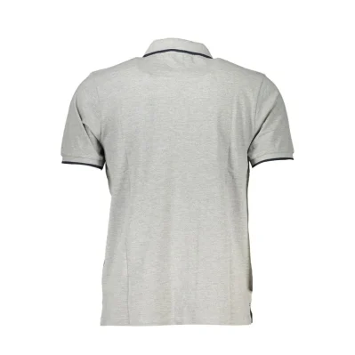 Brown Cotton Men Polo Shirt
