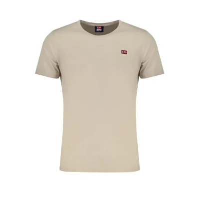 Beige Cotton T-Shirt
