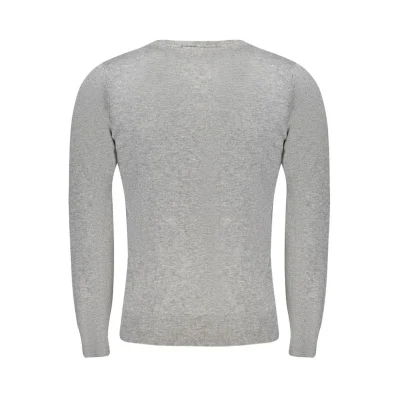 Brown Polyester Men Sweater