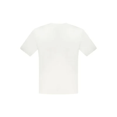 White Cotton Mens TShirt