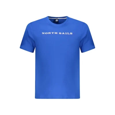 Blue Cotton Men TShirt