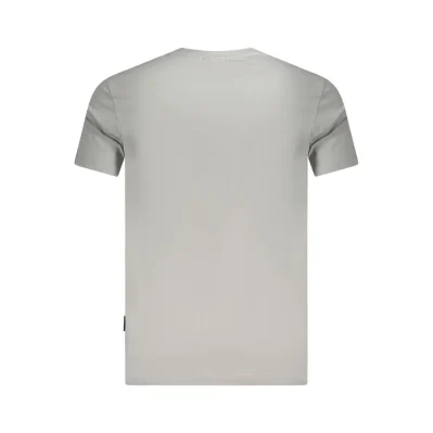 Brown Cotton Men T-Shirt