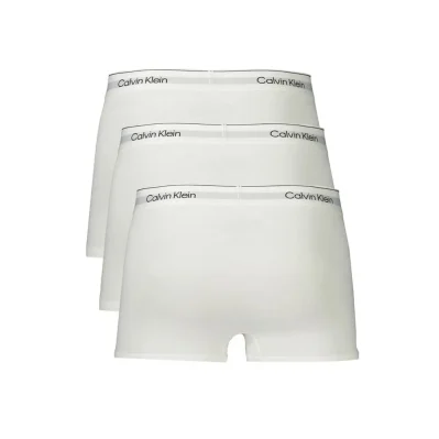 White Cotton Men Boxer