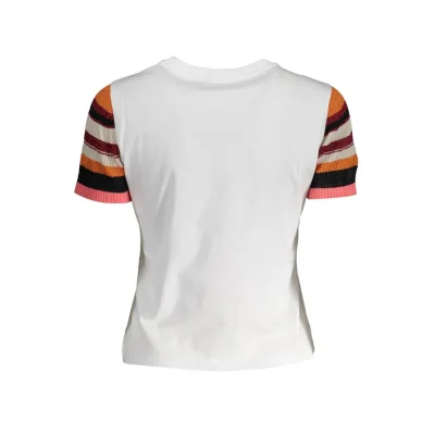 White Cotton Women Top