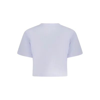 Purple Cotton Women T-Shirt