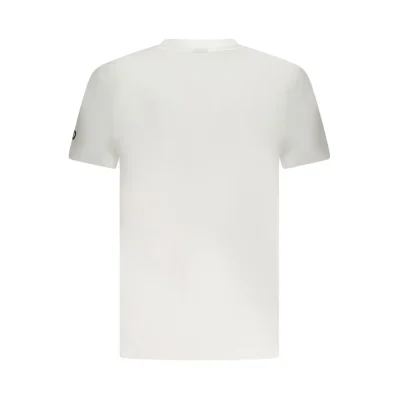 White Cotton Men T-Shirt