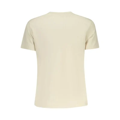 Beige Cotton Women Top