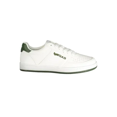 White Polyester Men Sneaker