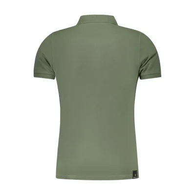 Green Cotton Polo Shirt