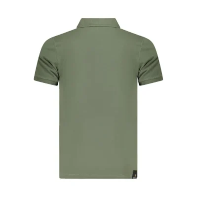 Green Cotton Polo Shirt