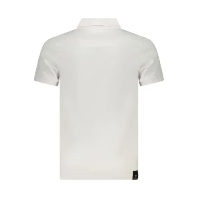 White Cotton Polo Shirt