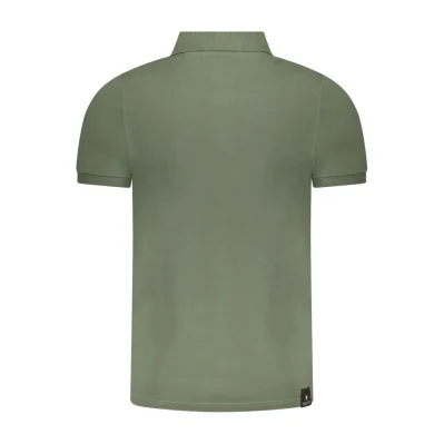 Green Cotton Polo Shirt