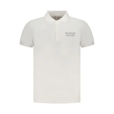 White Cotton Polo Shirt