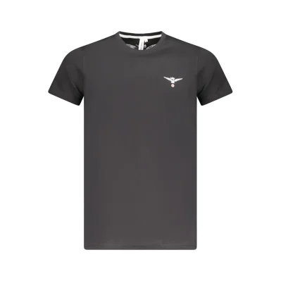 Black Cotton T-Shirt