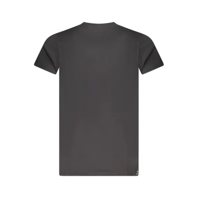 Black Cotton T-Shirt