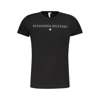 Black Cotton T-Shirt