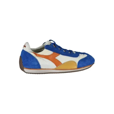 Blue Fabric Sneaker