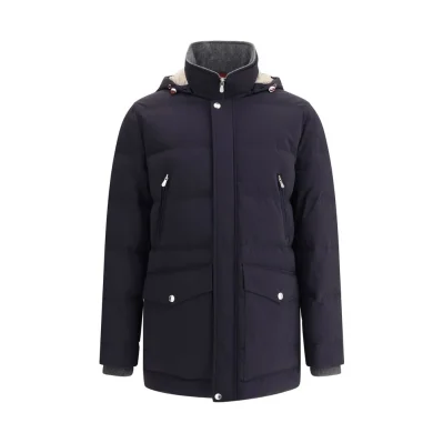 Down Jacket with Hood