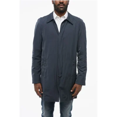 Buttoned Raincoat