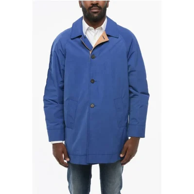 Buttoned Raincoat