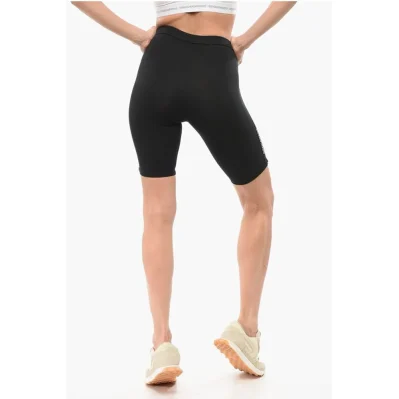 Underwear Biker Leggings with Logoed Bands