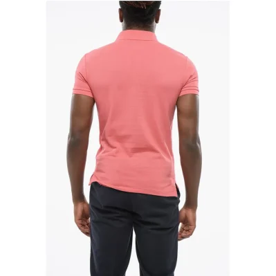 Piquet Cotton Slim Fit Polo