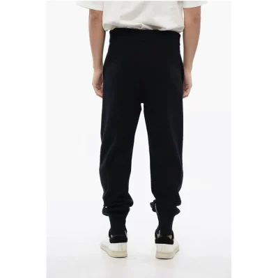 Wool Pants With Ankle Zips