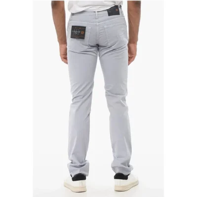 ID LUXURY DENIM Ton-sur-ton Embroidered Denims